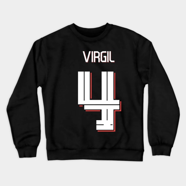 Virgil Van Dijk Liverpool Third Jersey 22/23 Crewneck Sweatshirt by Alimator
